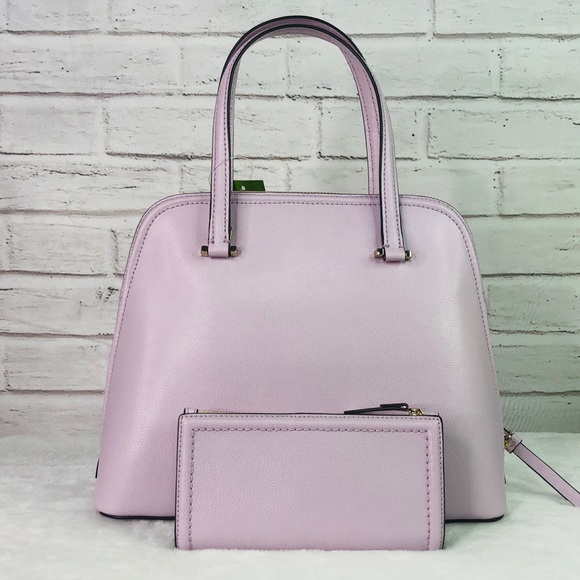 2PCS Kate Spade Medium Dome Satchel Wallet Set - Picture 4 of 8